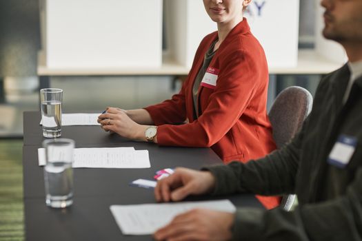Stemlokaal in het gemeentehuis tijdens de gemeenteraadsverkiezingen 2026 in de regio