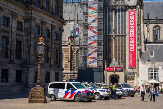 Overzichtspagina met kaart en koppen voor laatste nieuws regio Amsterdam en 112-updates