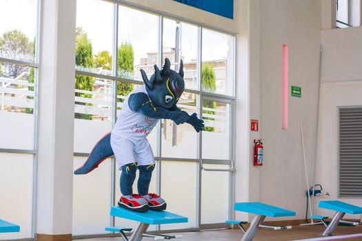 Mascotte olympische spelen 2026 Tina en Milo op promobeeld van de Winterspelen Milano Cortina